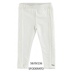 leggins con pizzo